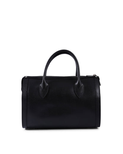 V Italia Womens Handbag V014 SAFFIANO-S NERO