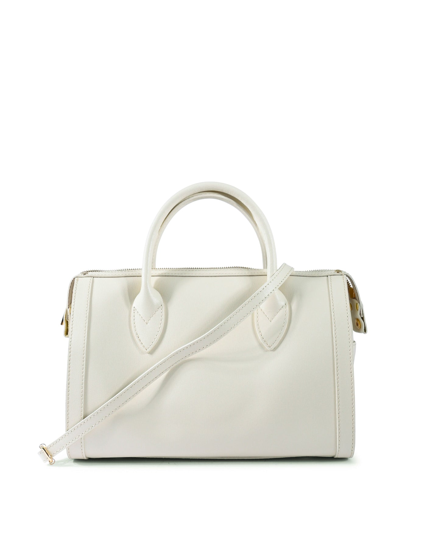 V Italia Womens Handbag V014 SAFFIANO-G CREMA