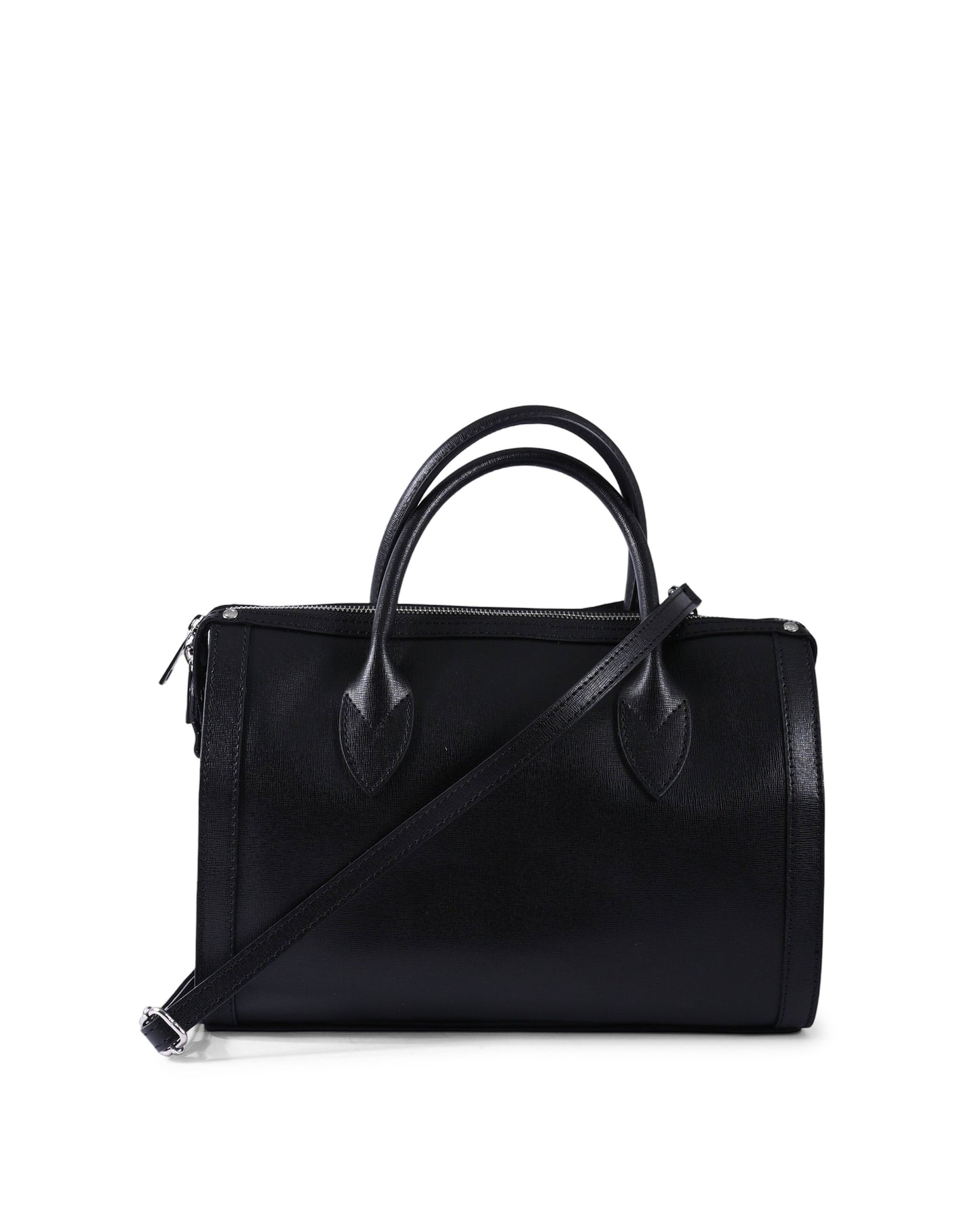 V Italia Womens Handbag V014 SAFFIANO-S NERO