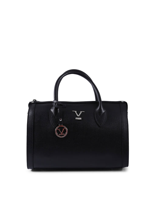 V Italia Womens Handbag V014 SAFFIANO-S NERO