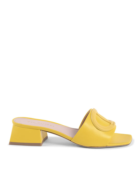 Dizzy Logo Mule - Yellow