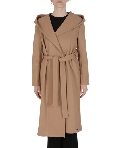 19V69 Italia Womens Coat Camel TERESSA CAMEL