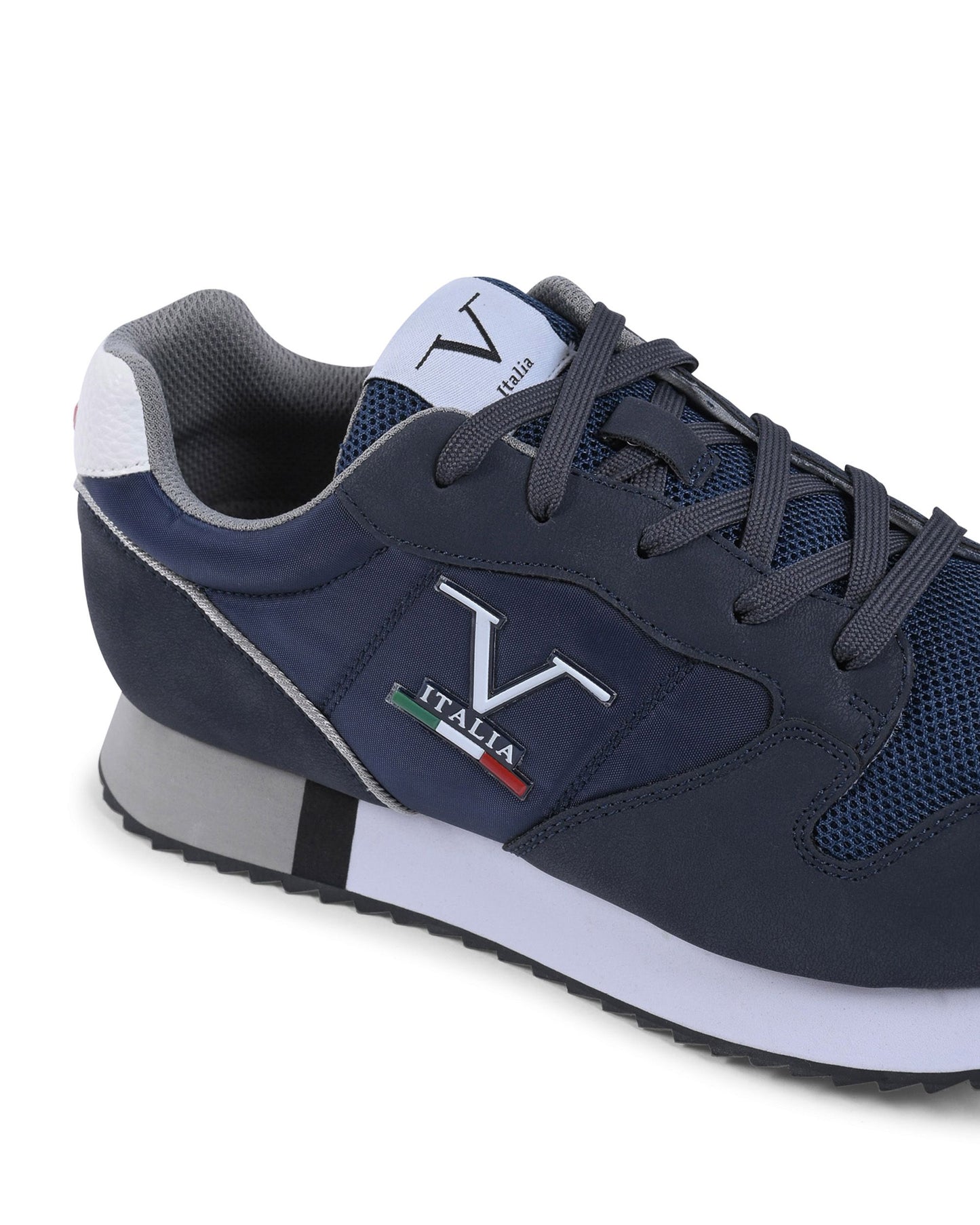 V Italia Mens Sneaker Navy Blue SNK 003 M NAVY