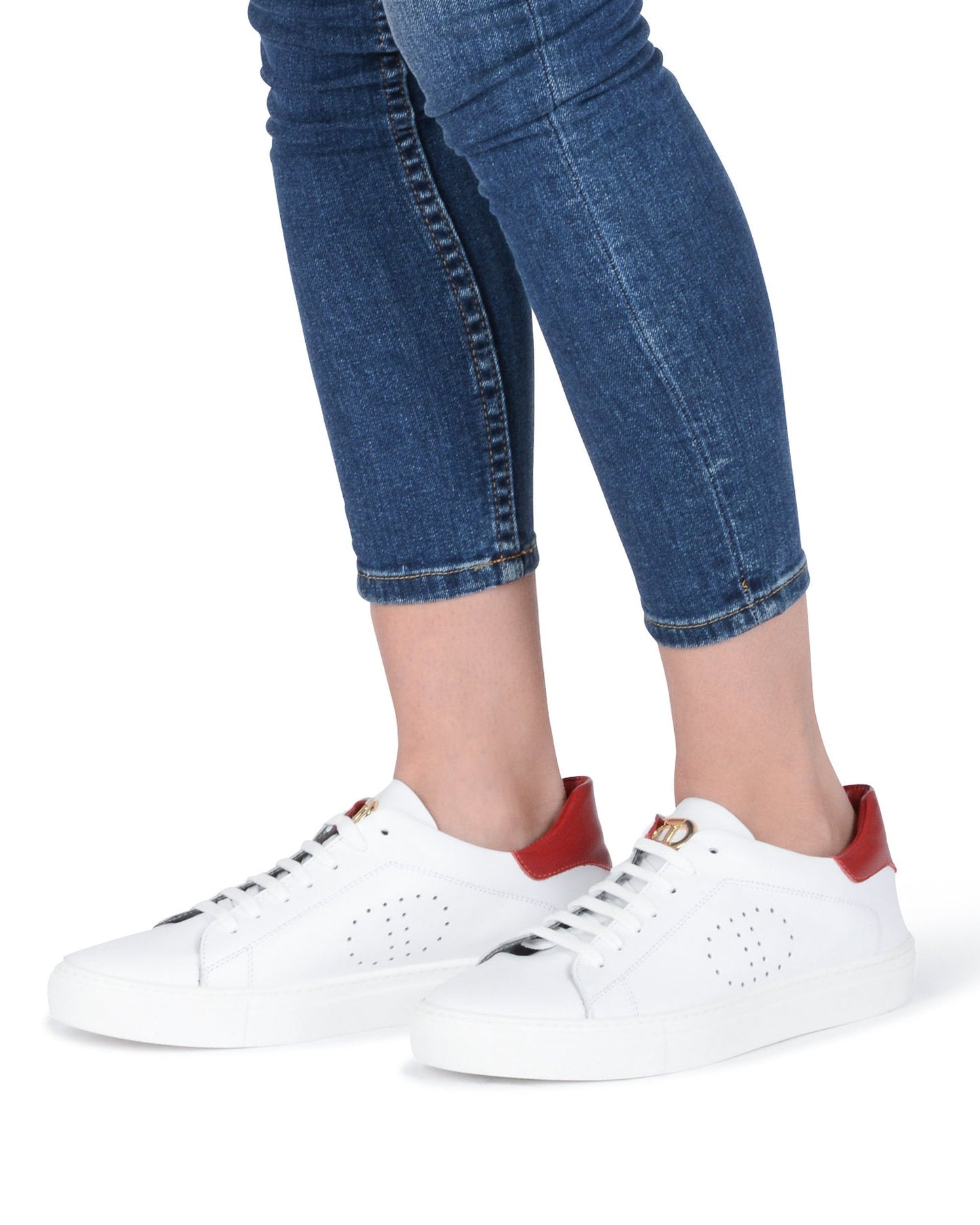 Lady Racer Sportivo Sneaker White/Ruby