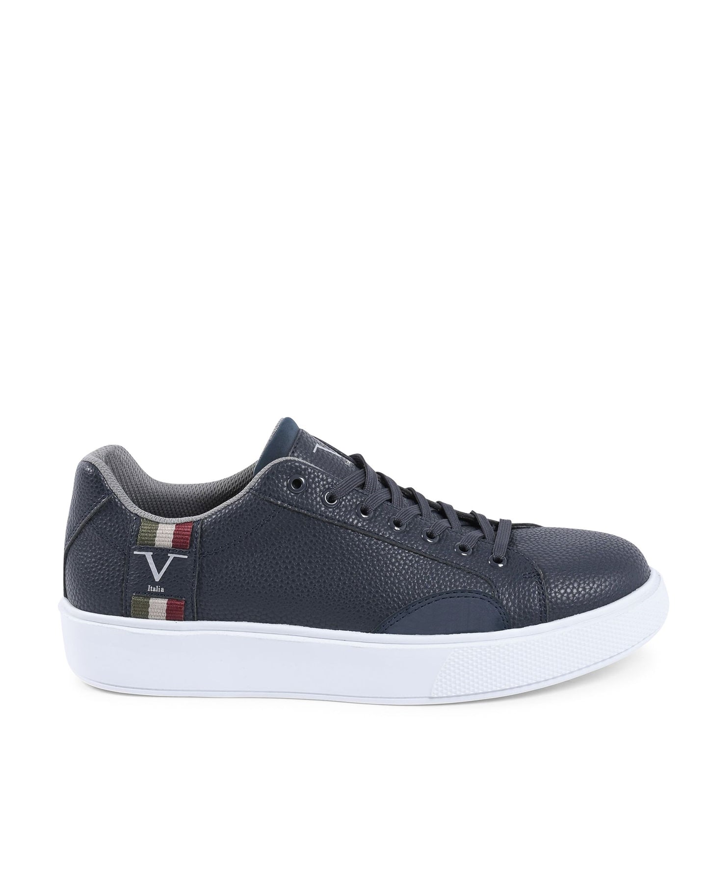 V Italia Mens Sneaker Navy Blue SNK 001 M NAVY