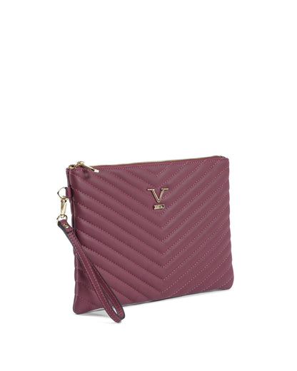 V Italia Womens Handbag Purple V613 52 SAUVAGE PRUGNA