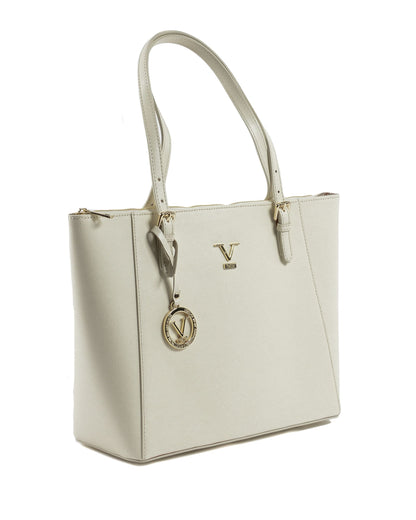 V Italia Womens Handbag V09-G PALMELLATO CREMA