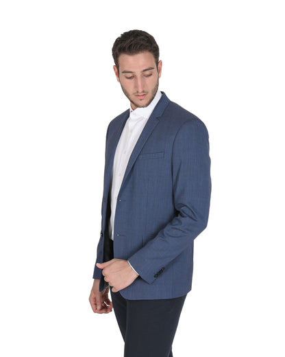 Calvin Klein Mens Blazer Blue K1EK101790480