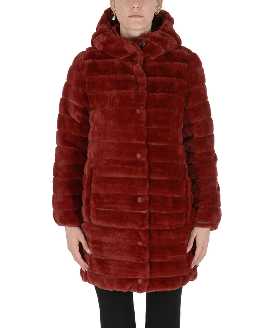 19V69 Italia Womens Coat Bordeaux SENNA BORDEAUX