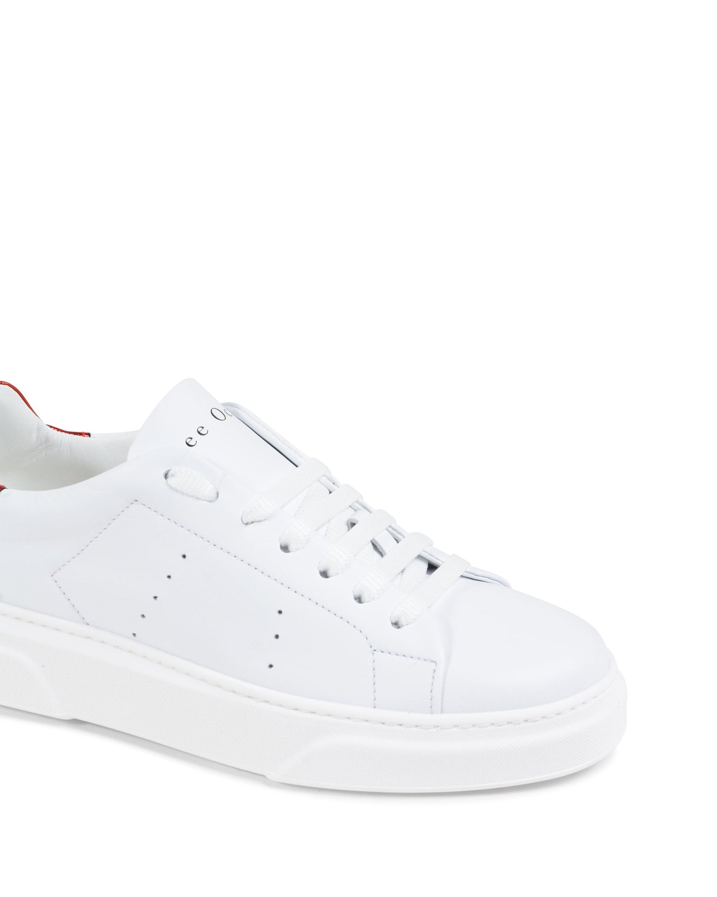 Runaround Sneaker -White/Red