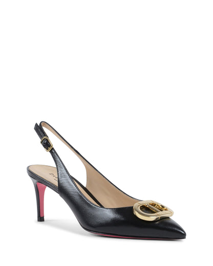 Dana Logo Slingback Pump