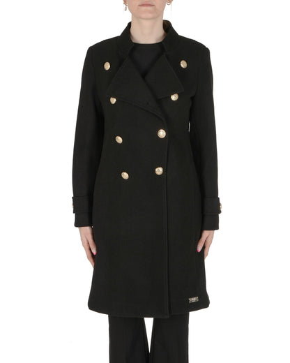 19V69 Italia Womens Coat Black ARMIE BLACK