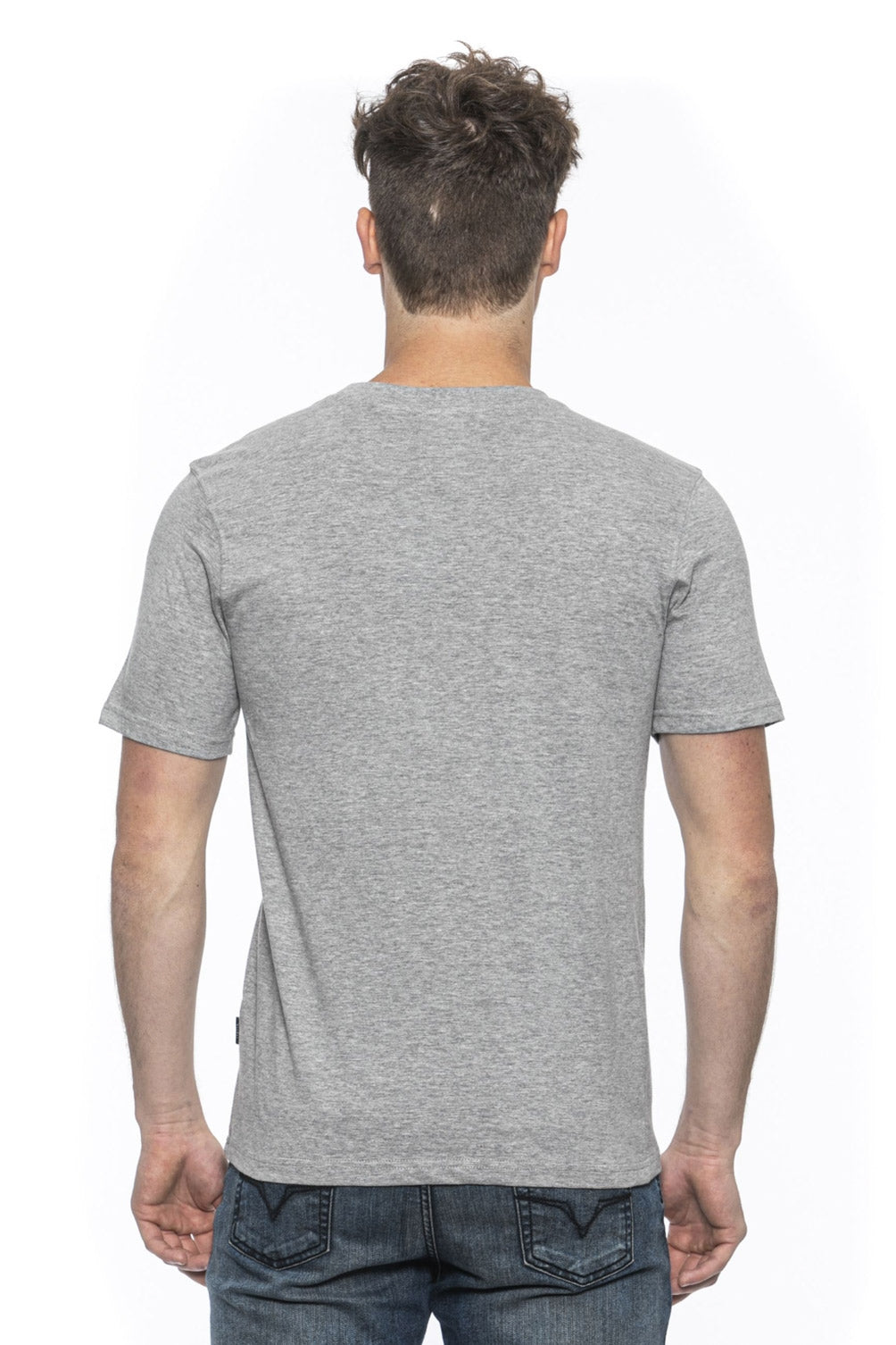 19V69 Italia Mens T-Shirt Grey ERIC GREY