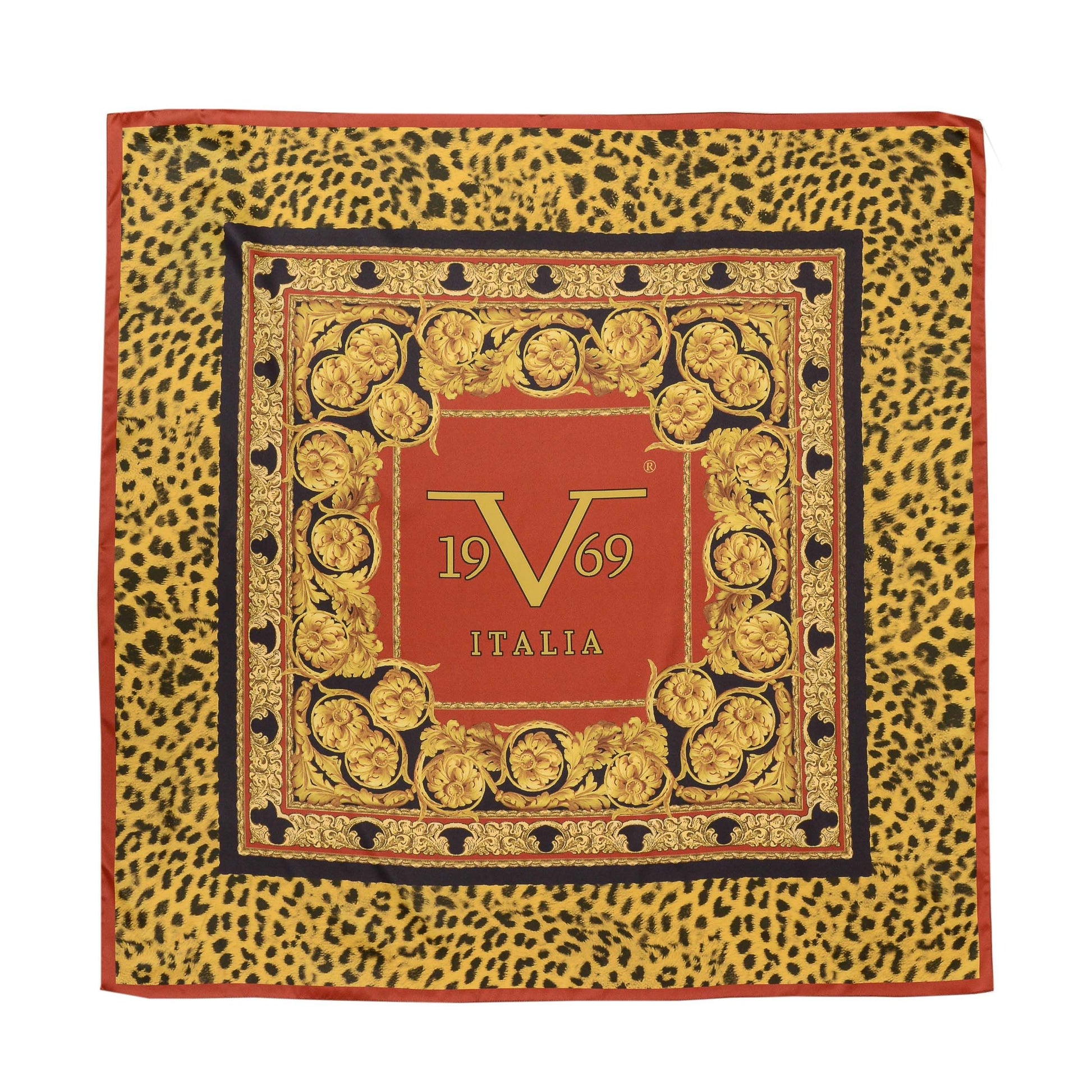 19V69 Italia Womens Foulard Multicolor ANIMALIER BAROCCO V01