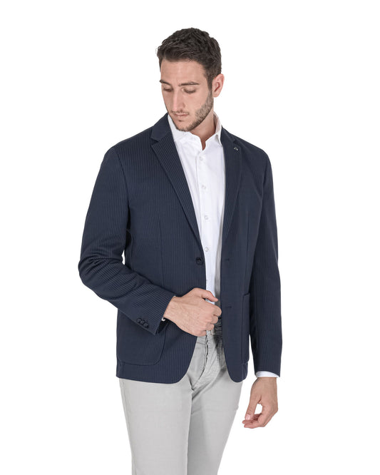 Calvin Klein Mens Blazer Blue K10K103260484