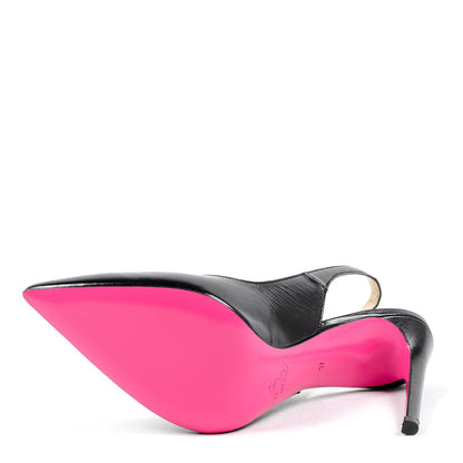 Slinky Slingback Pump Black