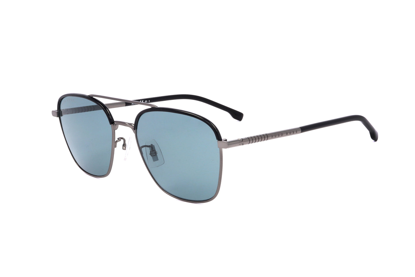 Hugo Boss Mens Sunglasses BOSS 1106 F S KJ1 58 19 145 DARK RUTHENIUM