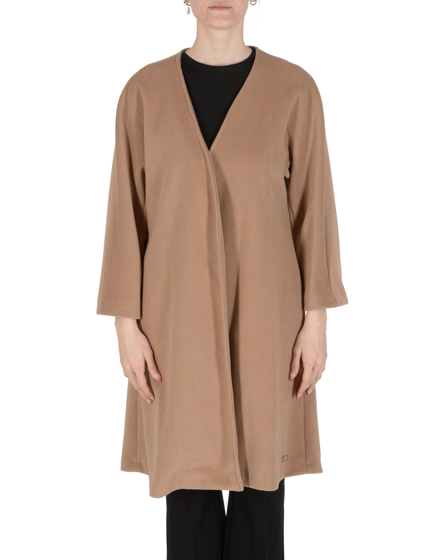 19V69 Italia Womens Coat Camel CLIO CAMEL