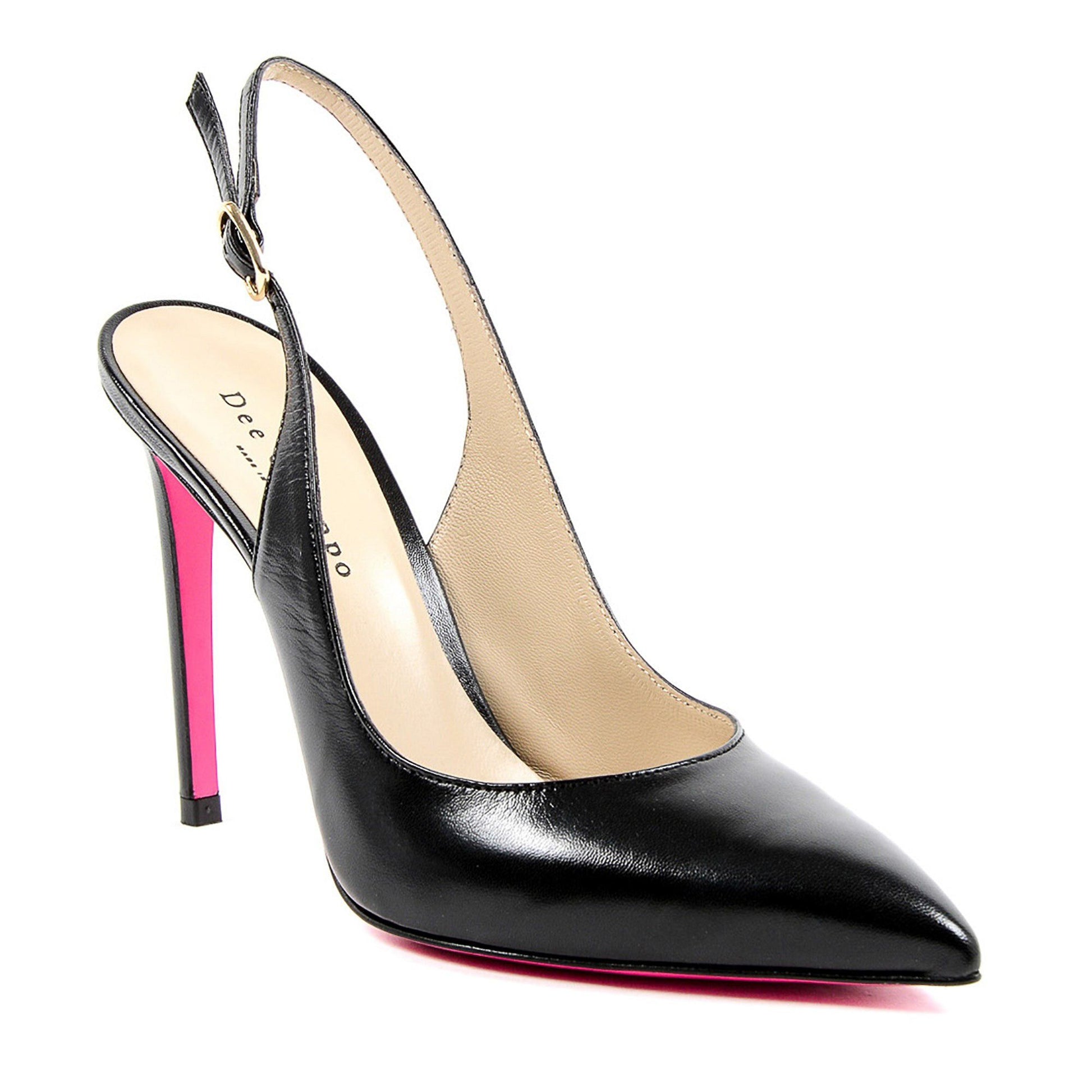 Slinky Slingback Pump Black