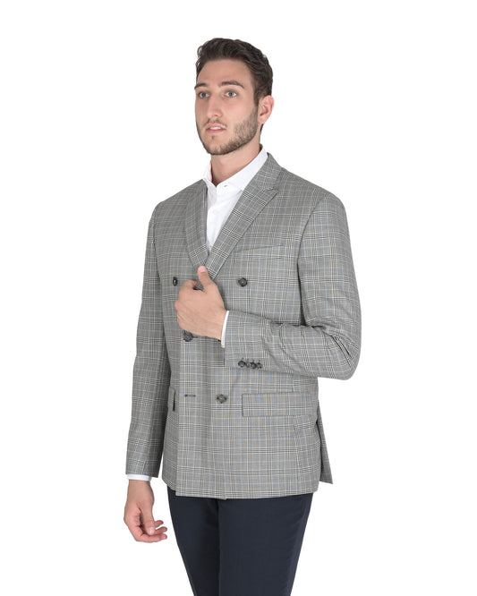 Calvin Klein Mens Blazer Grey K10K103285035