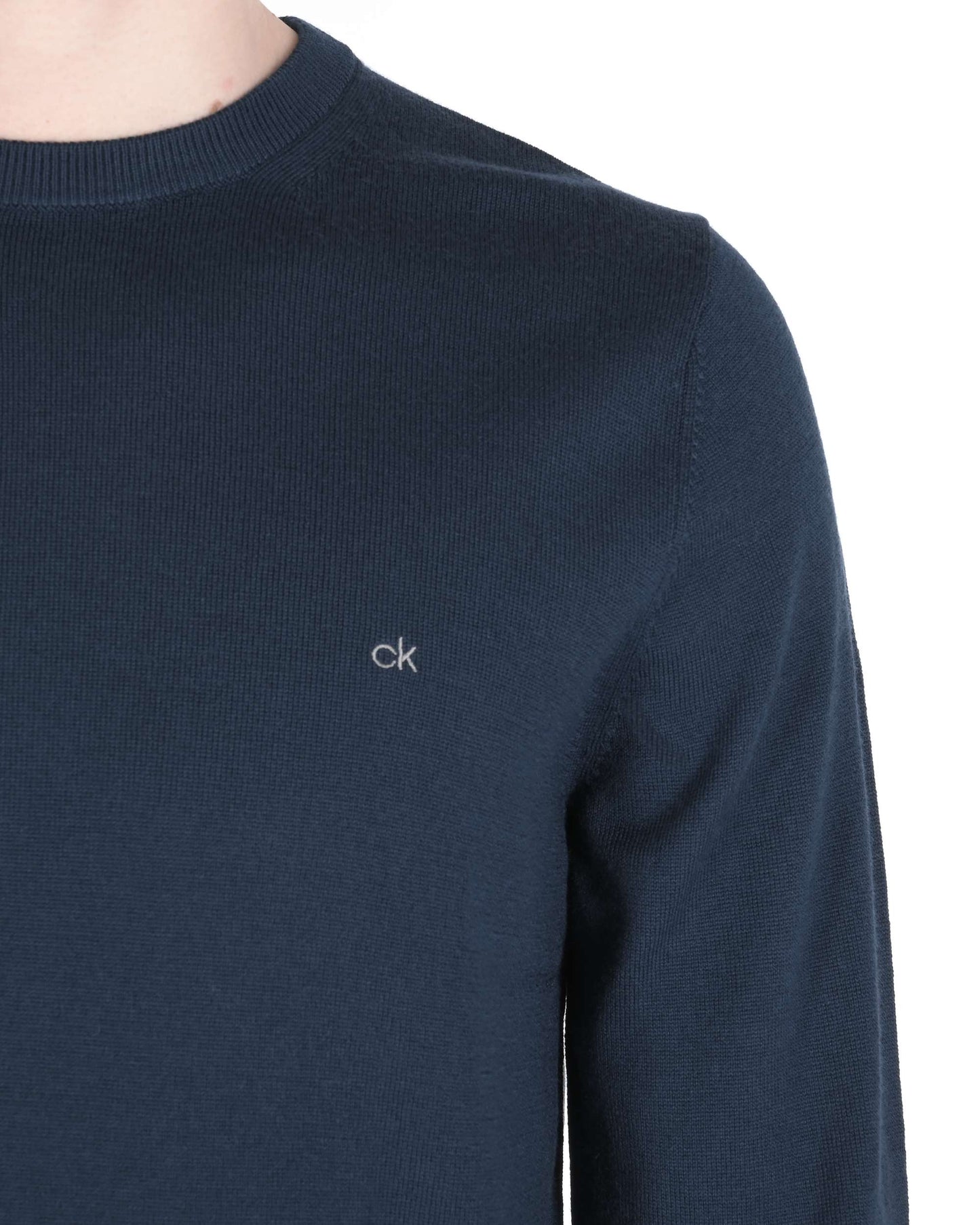 Calvin Klein Mens Pullover Dark Blue K10K102727DW4