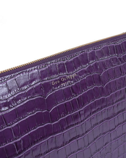 Dee Ocleppo Womens Clutch DORSET VIOLET