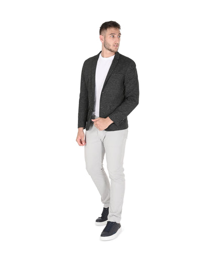 Calvin Klein Mens Blazer Grey K10K100427657