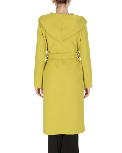 19V69 Italia Womens Coat Yellow TERESSA GREEN LEMON