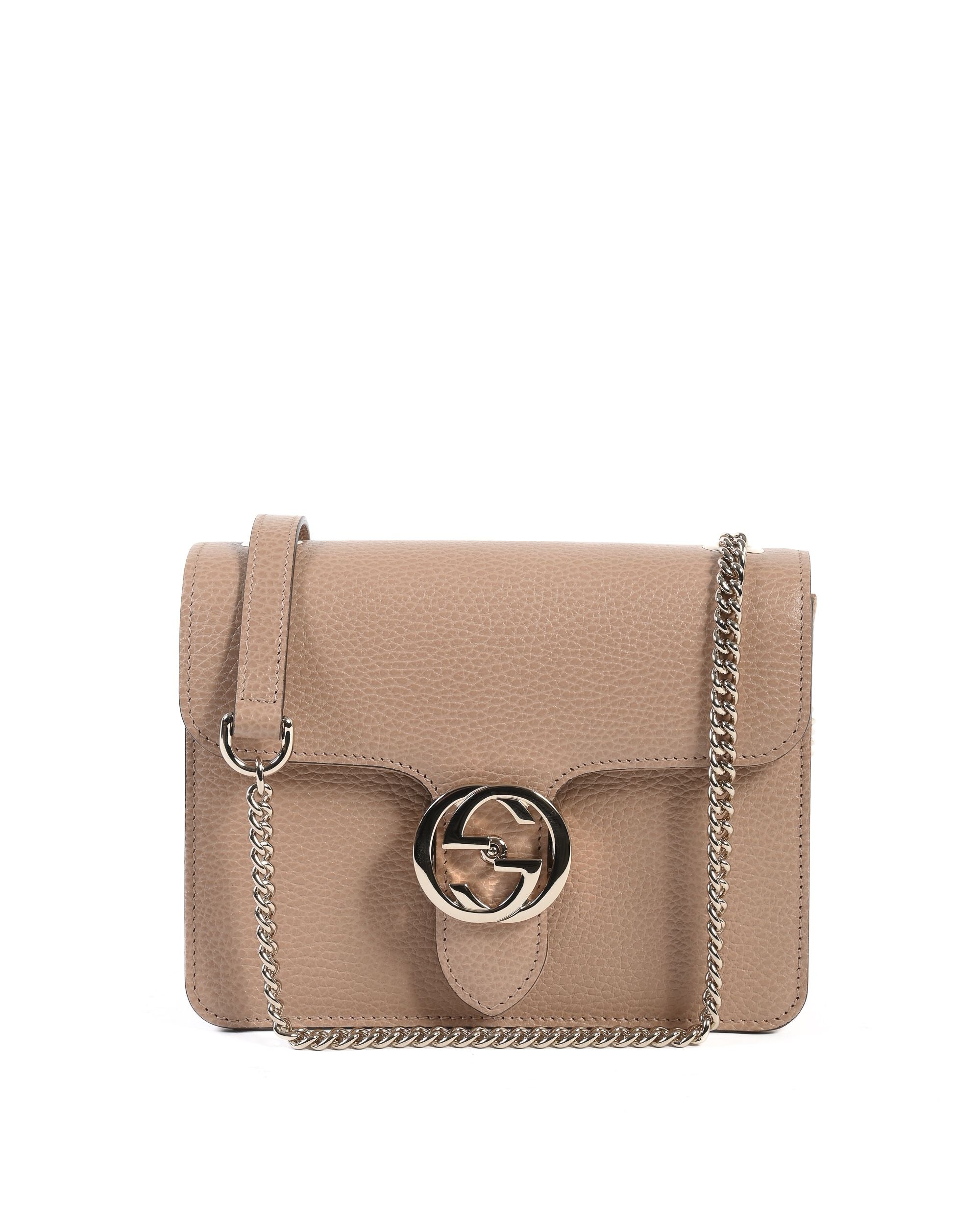 Gucci Interlocking leather bag with chain 510304 CAO0G 2754 – modabrand-com