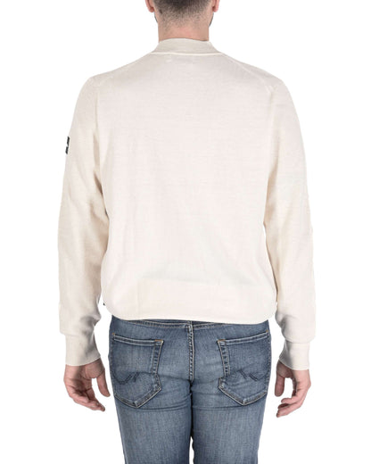 Calvin Klein Mens Pullover White K10K107904YAH