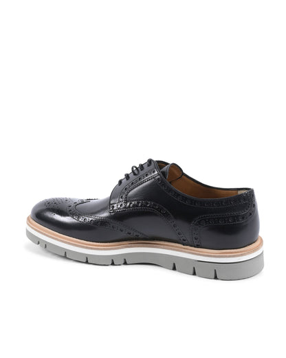 Dee Ocleppo Mens Brogue Shoes  EB131 VIT NERO LUC GALLO