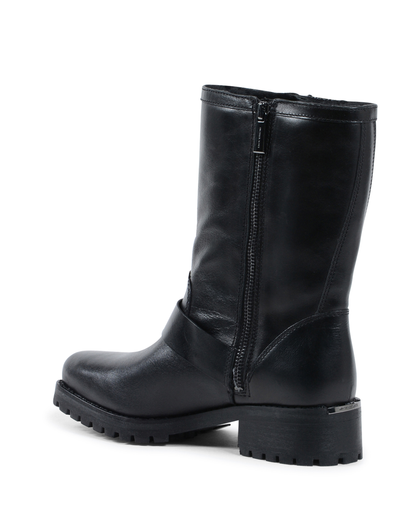 Michael Kors Womens Short Boot Black ROSARIO