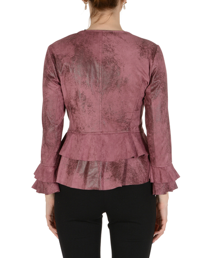 19V69 Italia Womens Jacket Hibiscus FIORE HIBISCUS