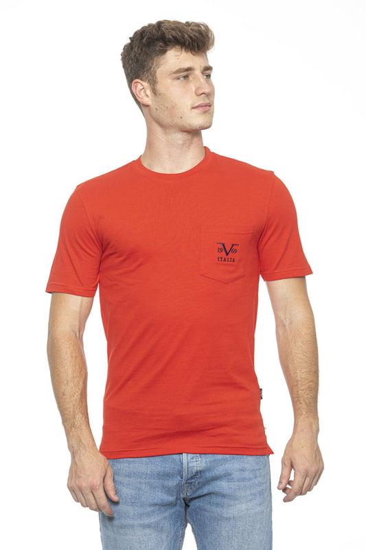 19V69 Italia Mens T-Shirt Red IVAN RED