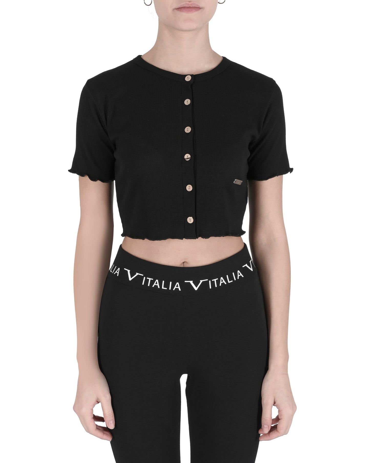 19V69 Italia Womens Top ALISIA BLACK