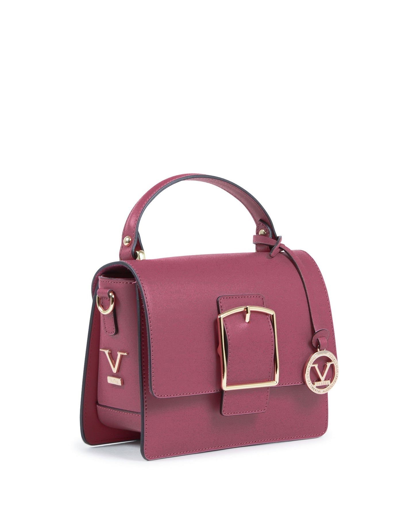 V Italia Womens Handbag Wine V505 52 RUGA MAGENTA