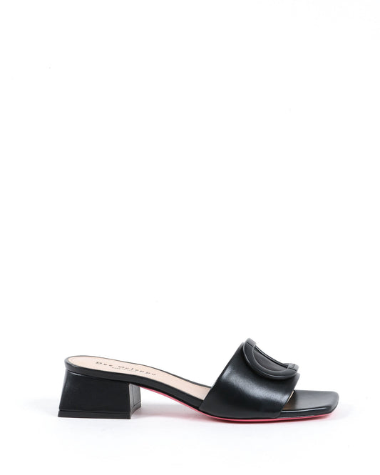 Dizzy Logo Mule Black