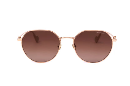 Moncler Womens Sunglasses ML0156 K 28F 56 20 145 SHINY ROSE GOLD