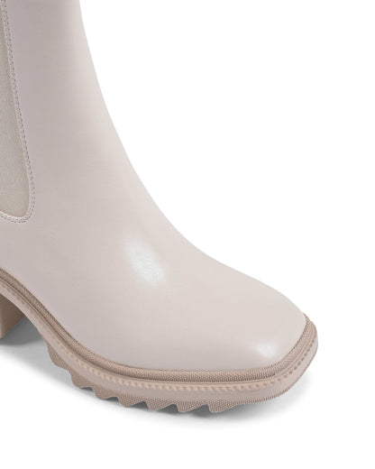 19V69 Italia Womens Ankle Boot Beige 181-87 BEIGE