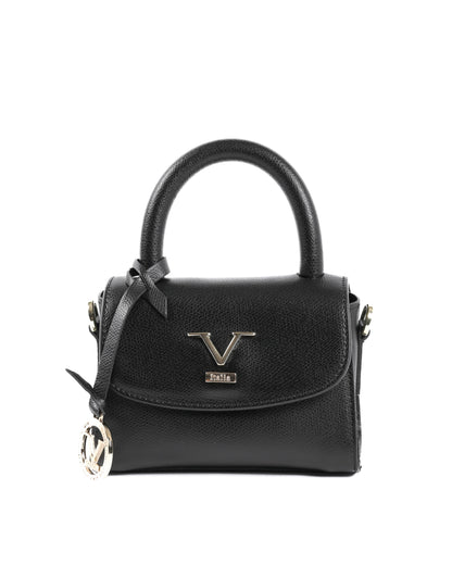 V Italia Womens Mini Bag Black GAR10V-S PALMELLATO NERO