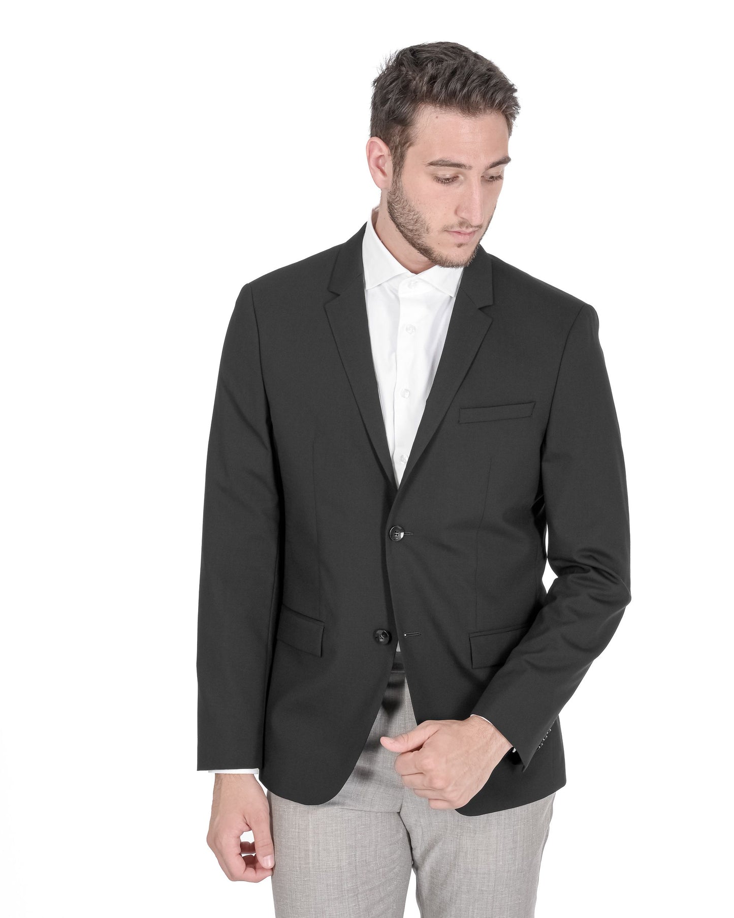 Calvin Klein Mens Blazer Black K10K100807013