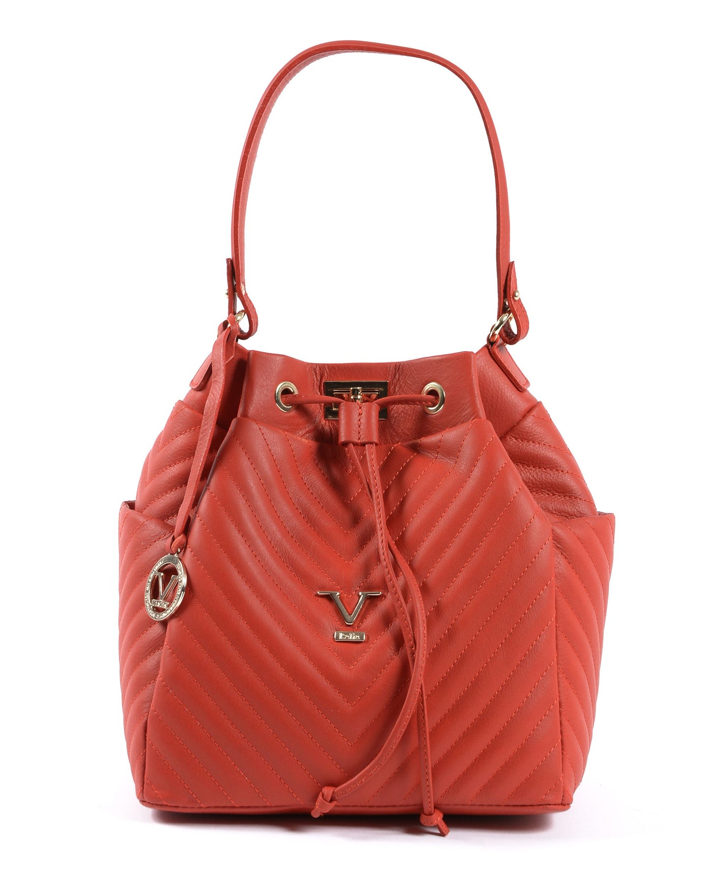 19V69 Italia Womens Handbag Red BH10272 52 SAUVAGE ROSSO FUOCO