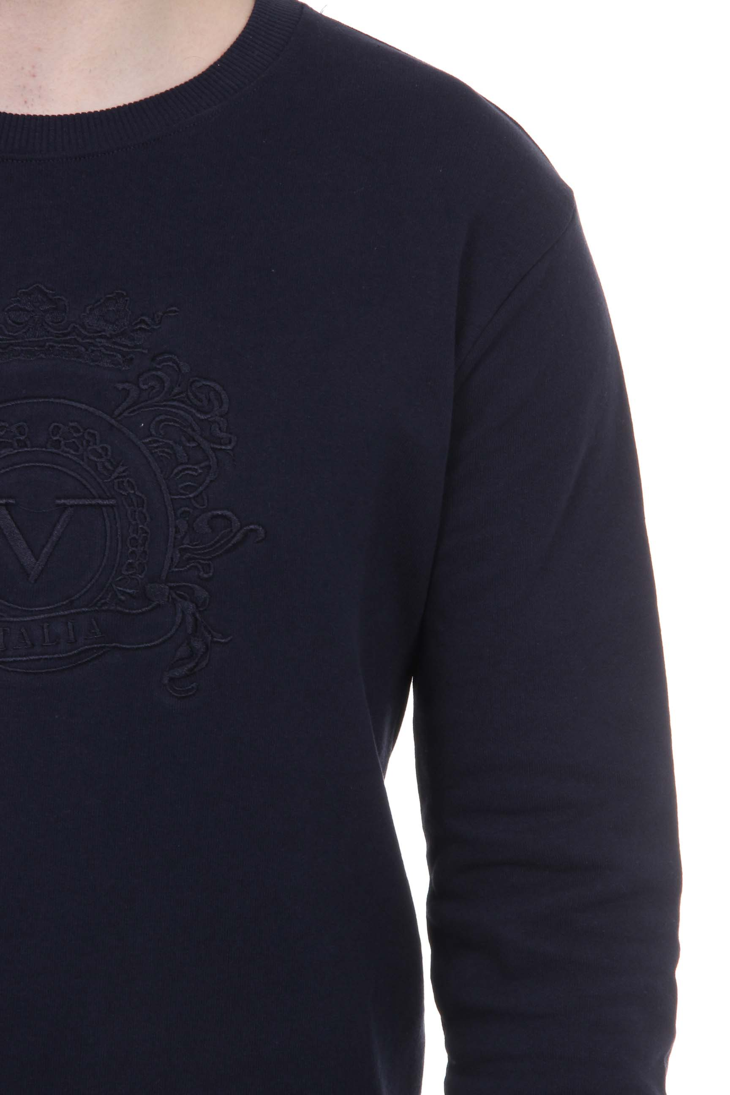 V 1969 Italia Mens Sweater ART. 4469 DARK BLUE