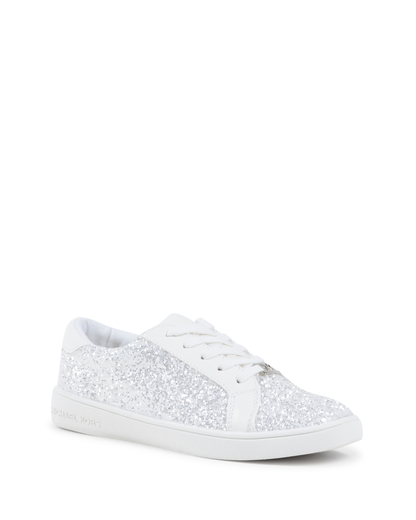 Michael Kors Girls Sneaker White ZIA IVY ACE WHITE GLITTER