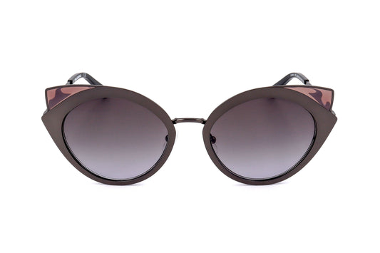 Karl Lagerfeld Womens Sunglasses KL304S 507 53 19 140 MATTE DARK GUNMETAL