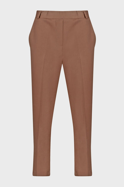 19V69 Italia Womens Trousers Brown CLELIA BROWN