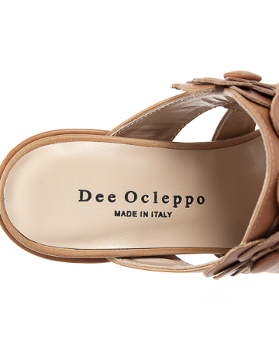 Dee Ocleppo Womens Sandal B3066DO VIT PERGAMENA CUOIO