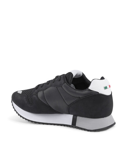 V Italia Mens Sneaker Black SNK 003 M BLACK