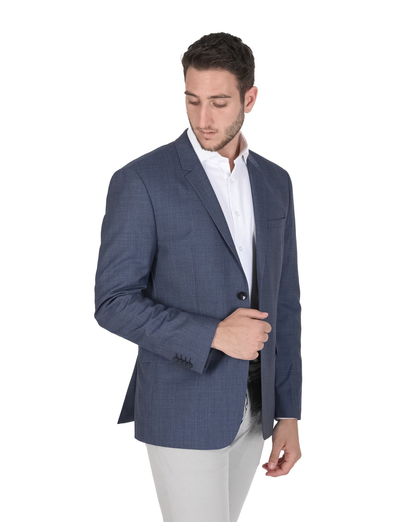 Calvin Klein Mens Blazer Blue K10K101135499