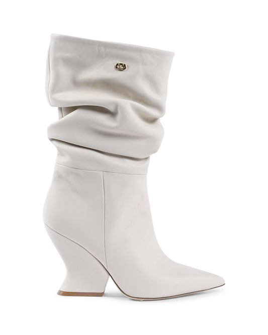 Cady Boot - Short Boot Off White